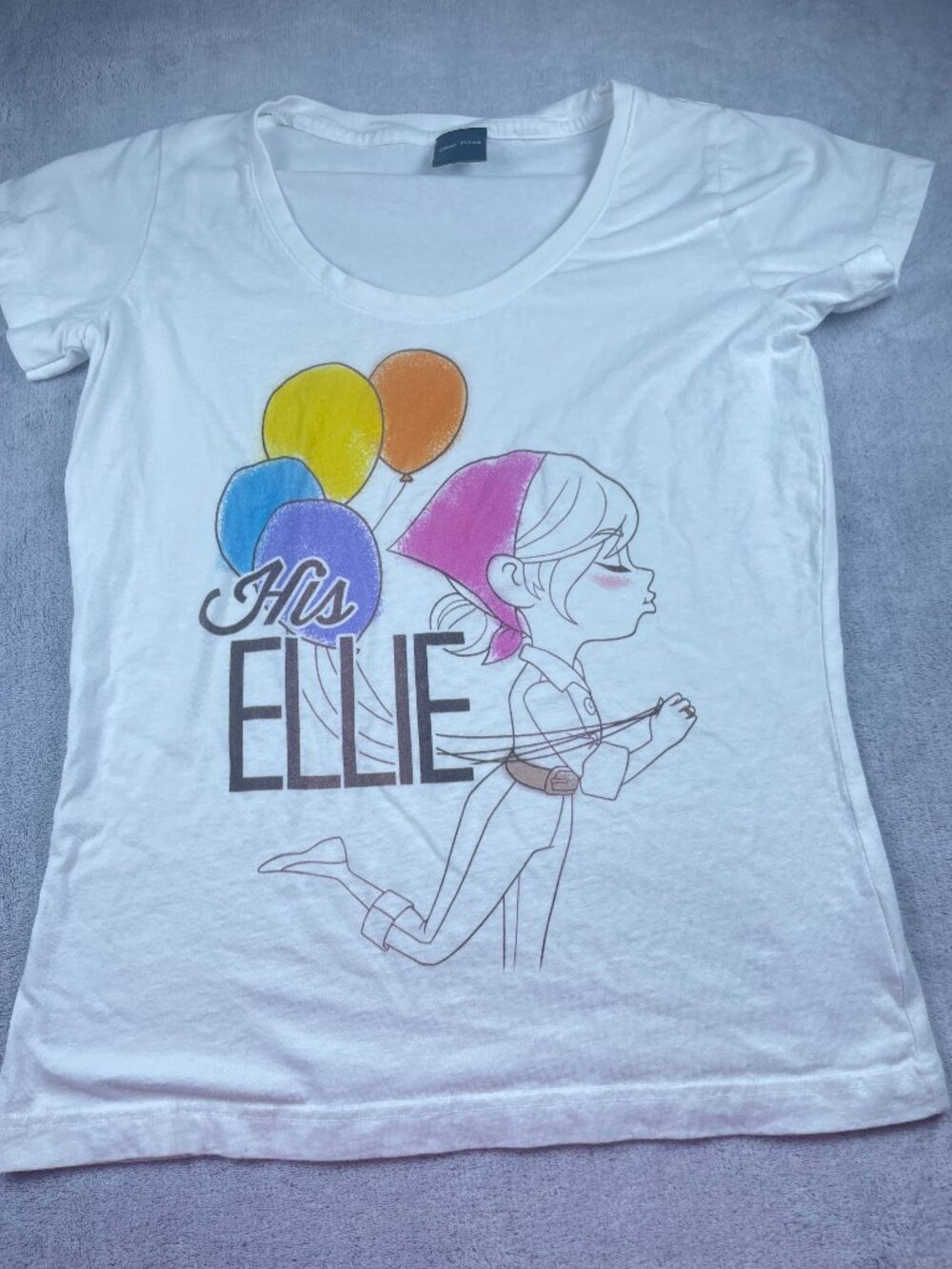 White graphic T‑shirt